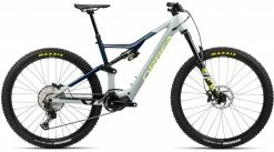VTT Electriques Fully Soldes -VTT Electriques Fully Soldes EMTF Or39RIH10 ORBEA RISE H10 ICEBERG GREY GLOSS MOONDUST BLUE 00 il