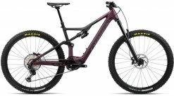 Orbea Rise H10 Mod. 2023 -VTT Electriques Fully Soldes EMTF Or39RIH10 ORBEA RISE H10 METALLIC MULBERRY MATT BLACK 00 il