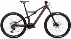 Orbea Rise H20 Mod. 2023 -VTT Electriques Fully Soldes EMTF Or39RIH20 ORBEA RISE H20 METALLIC MULBERRY MATT BLACK 00 il