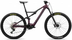 Orbea Rise H30 Mod. 2023 -VTT Electriques Fully Soldes EMTF Or39RIH30 ORBEA RISE H30 METALLIC MULBERRY MATT BLACK 00 il