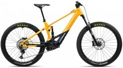 Orbea Sauvage H20 Mod. 2023 -VTT Electriques Fully Soldes EMTF Or39WIH20 ORBEA WILD H20 CORN YELLOW GLOSS METALLIC NIGHT BLACK 00 il